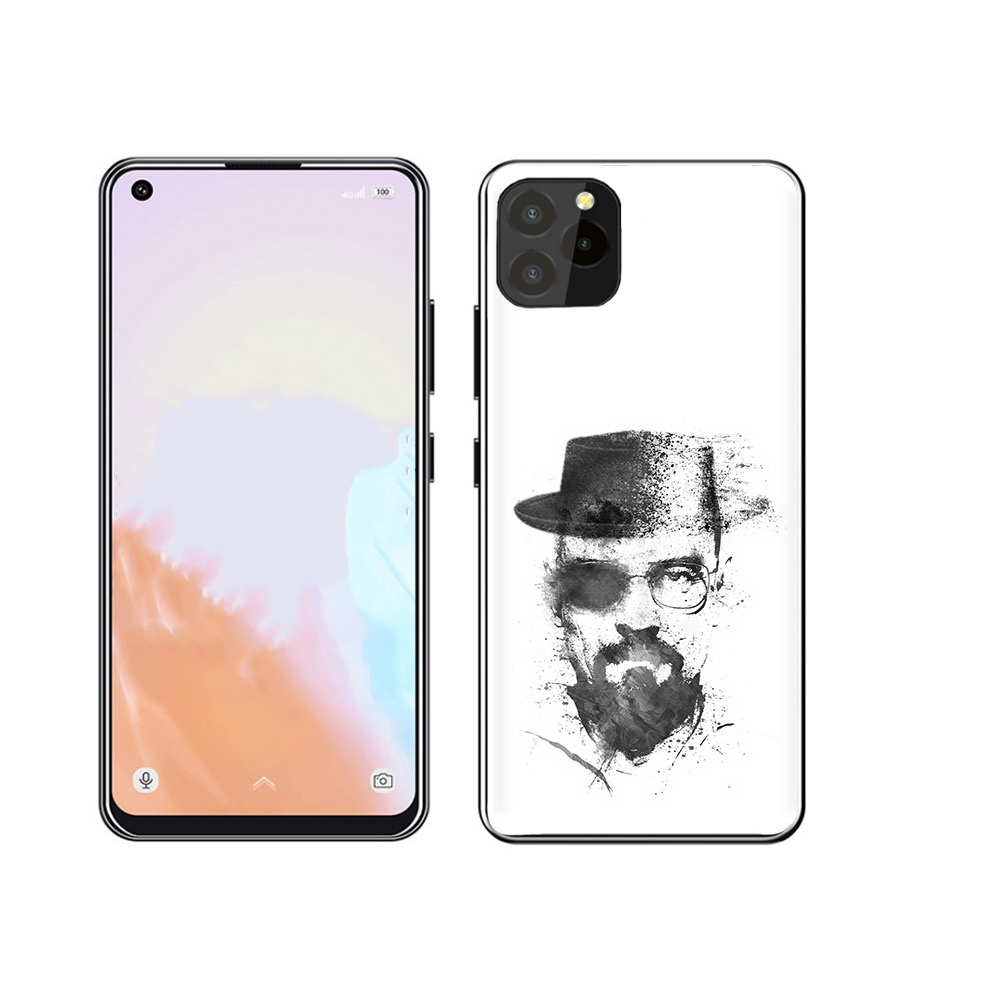 

Чехол MyPads Tocco для Oukitel C21 Pro загадочный человек, Прозрачный, Tocco