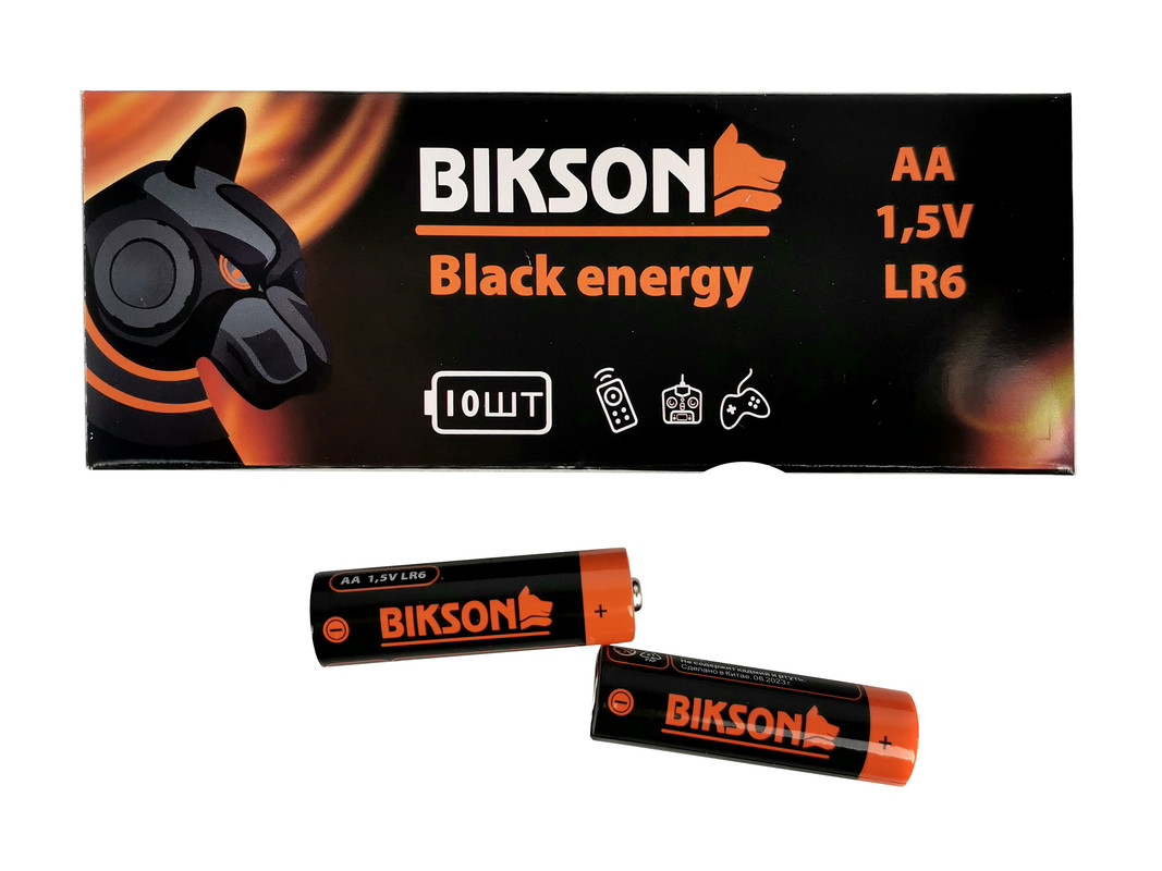 Батарейки щелочные (алколиновые) BIKSON SUPER LR6 1,5V BN0542 10шт (пальчиковые)