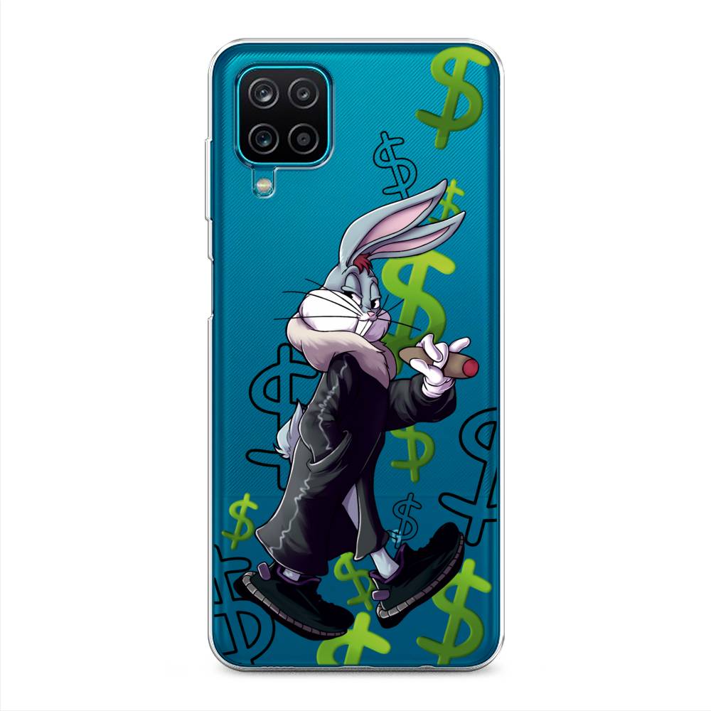 

Чехол на Samsung Galaxy A12/M12 "Rich Bugs Bunny", Зеленый;черный;голубой, 2101650-6