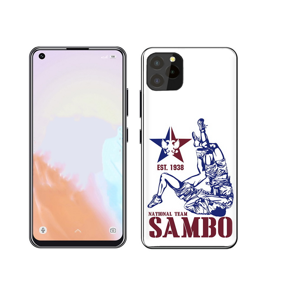 

Чехол MyPads Tocco для Oukitel C21 Pro единоборства самбо, Прозрачный, Tocco
