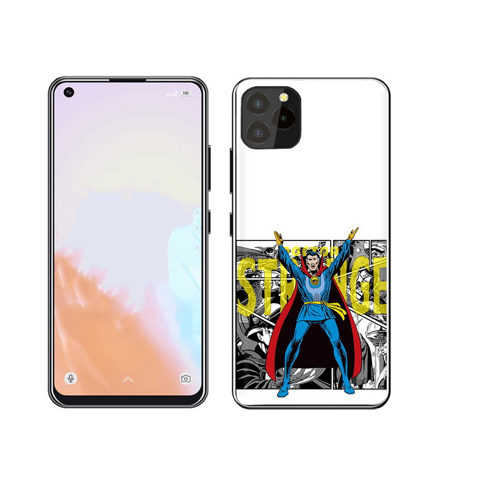 

Чехол MyPads Tocco для Oukitel C21 Pro доктор стренж комикс, Прозрачный, Tocco