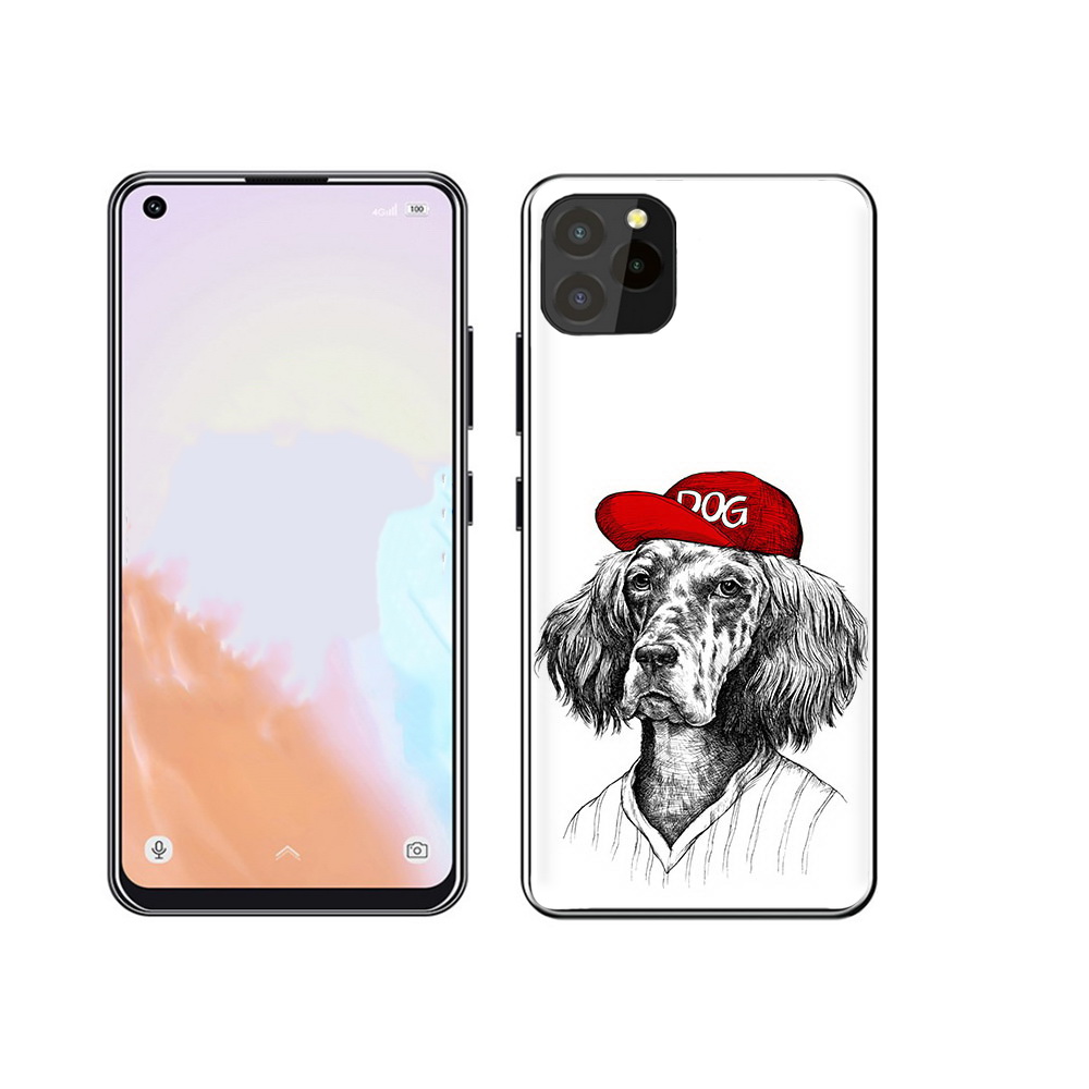 

Чехол MyPads Tocco для Oukitel C21 Pro дог, Прозрачный, Tocco