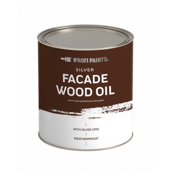 

Масло ProfiPaints Silver Facade Wood Oil 2,7 л Тик, Коричневый