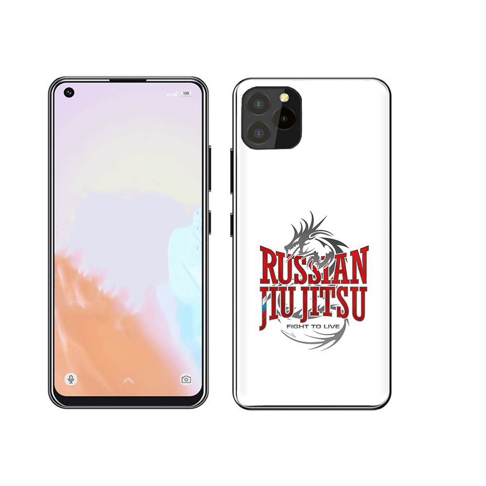 

Чехол MyPads Tocco для Oukitel C21 Pro джиу джитсу, Прозрачный, Tocco