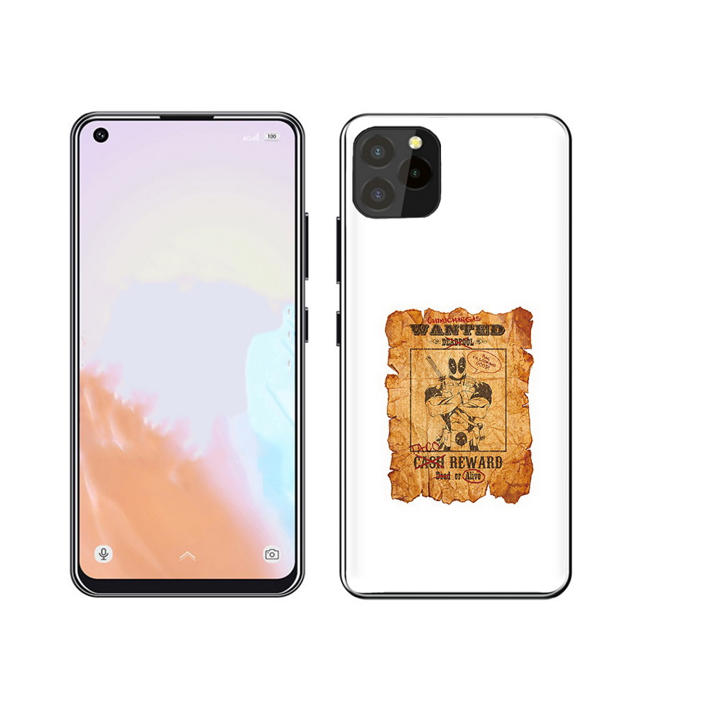 

Чехол MyPads Tocco для Oukitel C21 Pro дедпул, Прозрачный, Tocco