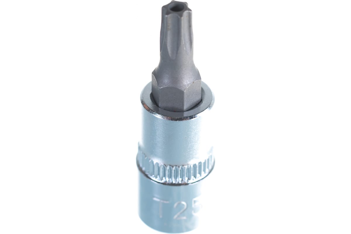 Головка-бита 1/4inch TORX T25HХ37ММ с отв