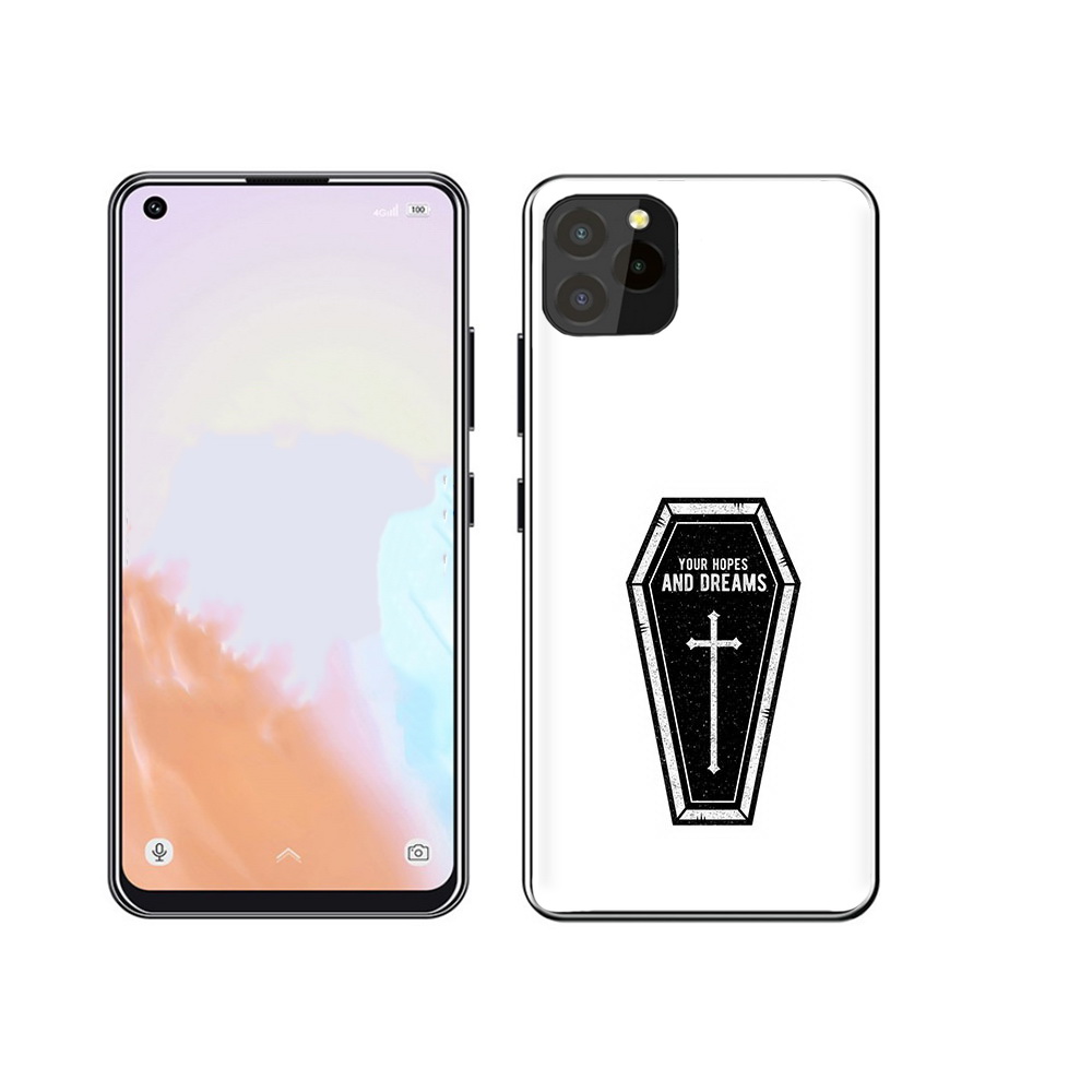 

Чехол MyPads Tocco для Oukitel C21 Pro гроб с мечтами, Прозрачный, Tocco