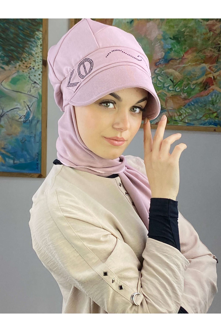 

Тюрбан женский Butik Ambar 32-BST-060322 розовый, 24-BST-060322