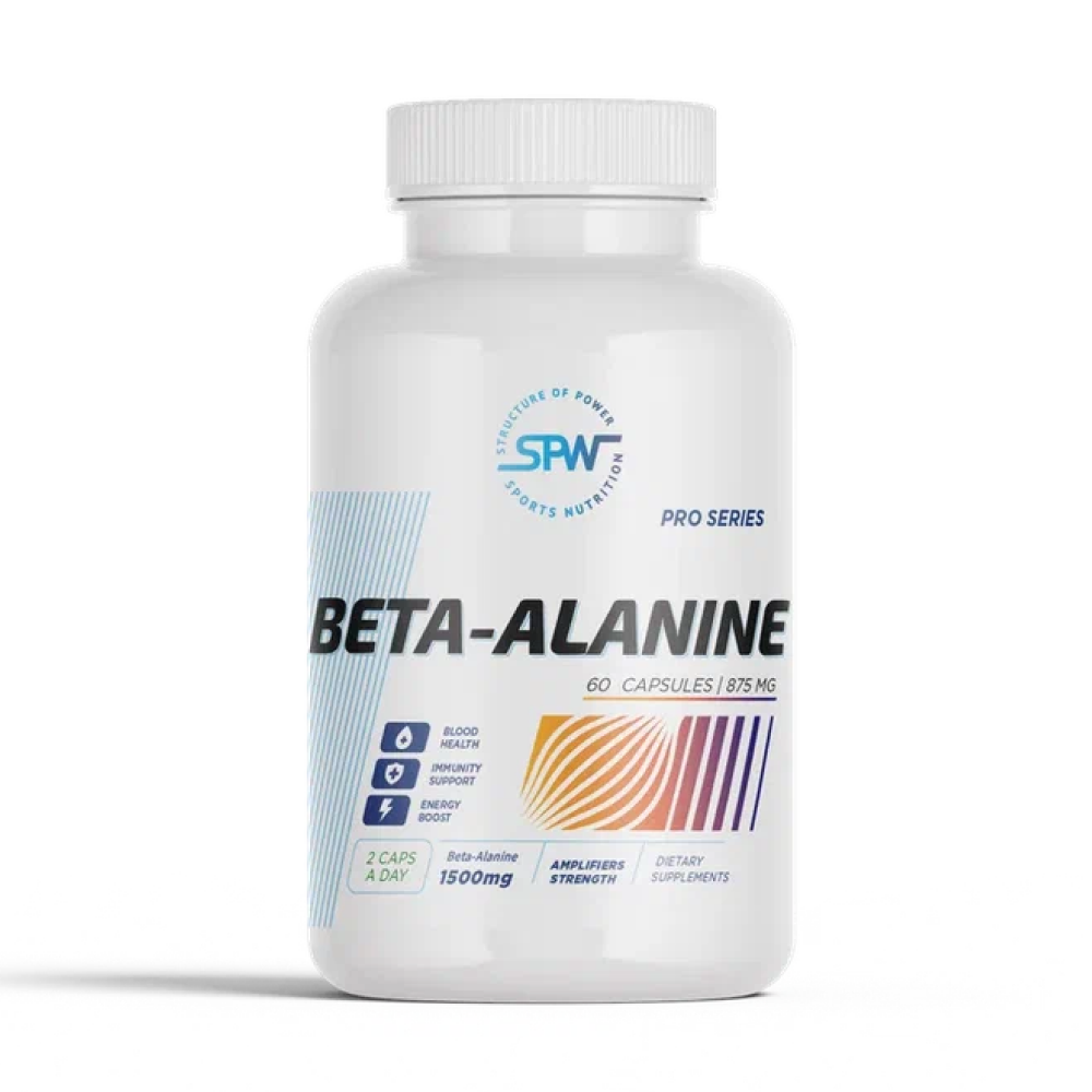 Бета аланин Beta-Alanine Pro Series SPW 60 капсул