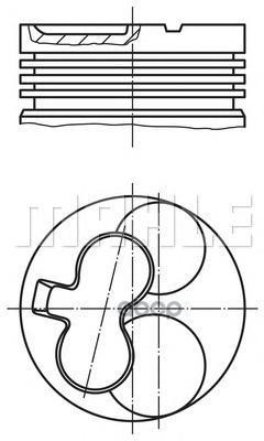 

Mahle 6290200 Поршнекомплект Mahle/Knecht 6290200