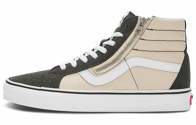 

Кеды унисекс Vans SK8 Reissue Side Zip бежевые 40 EU, Бежевый, SK8 Reissue Side Zip