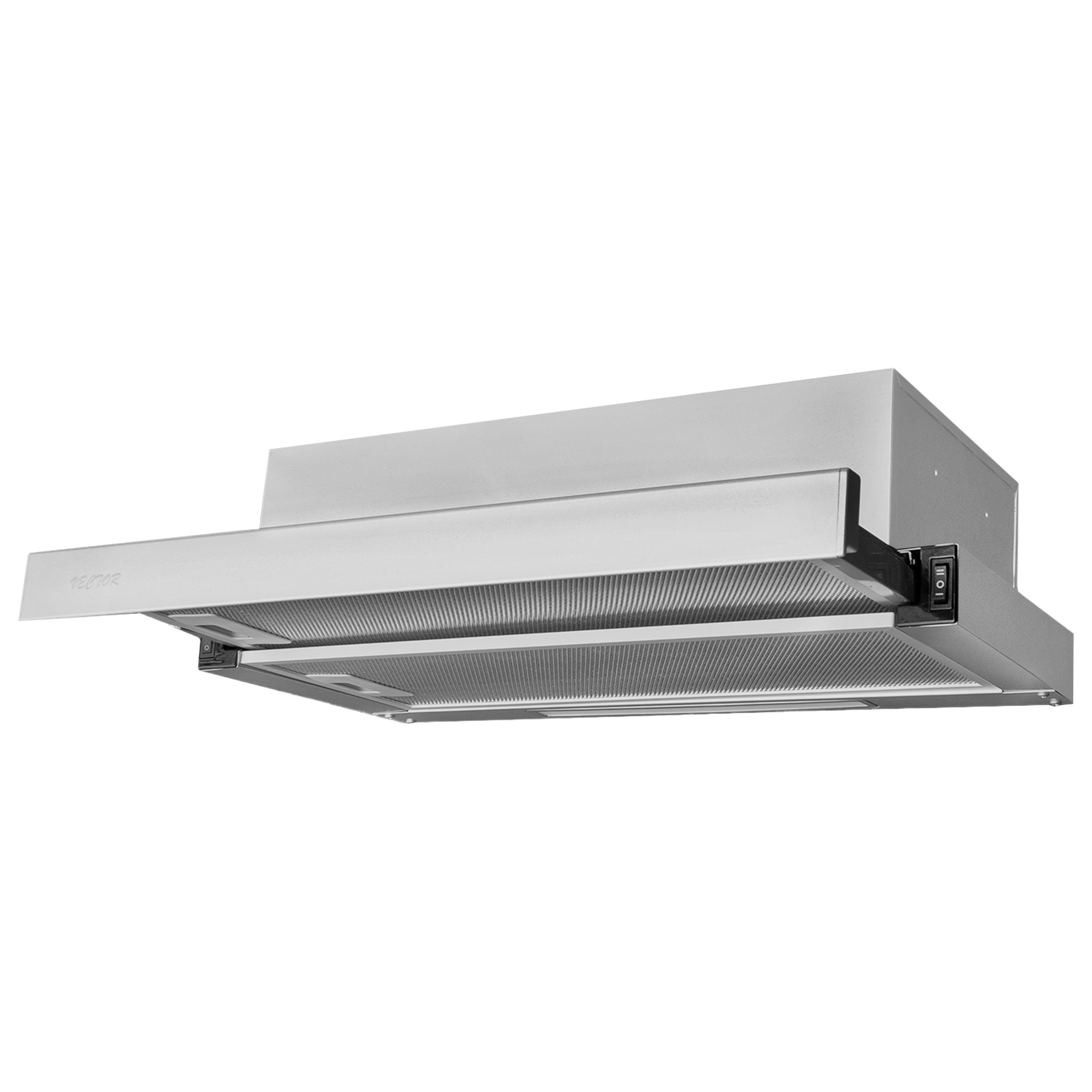 

Вытяжка встраиваемая Vector BUILT-IN Silver, Серебристый, BUILT-IN