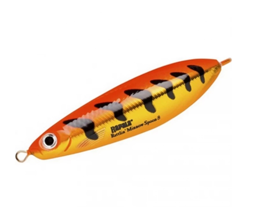 

Незацепляйка RAPALA Rattlin' Minnow Spoon 08 /GFRT, Желтый;оранжевый;черный