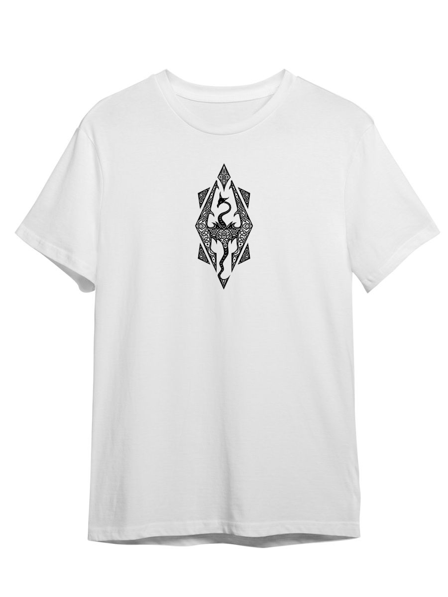 

Футболка унисекс СувенирShop Skyrim/Скайрим/The Elder Scrolls 22 белая XS, Белый, "Skyrim/Скайрим/The Elder Scrolls" 22