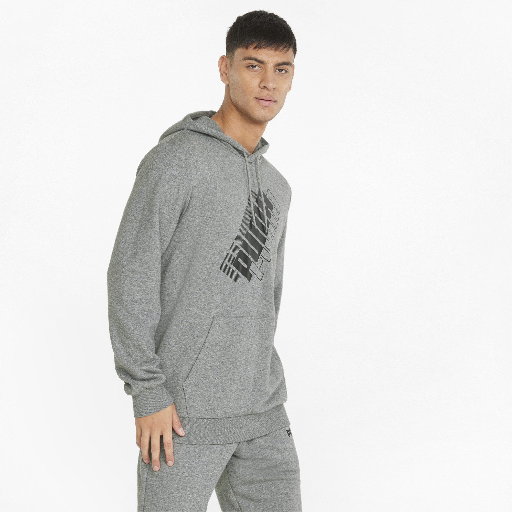 фото Худи мужское puma 84737803 серое 2xl