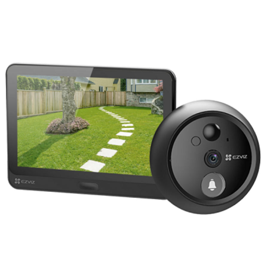 

Дверной Wi-Fi глазок Ezviz CS-HP4 (2WPFBS), Черный