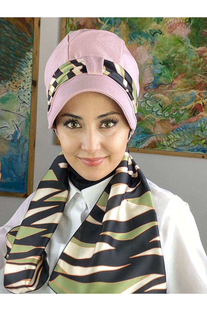 

Тюрбан женский Butik Ambar 70-BST-060322 розовый, 52-BST-060322