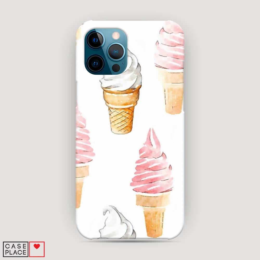 

Пластиковый чехол "Нарисованное мороженое" на Apple iPhone 12 Pro Max, 12720-7