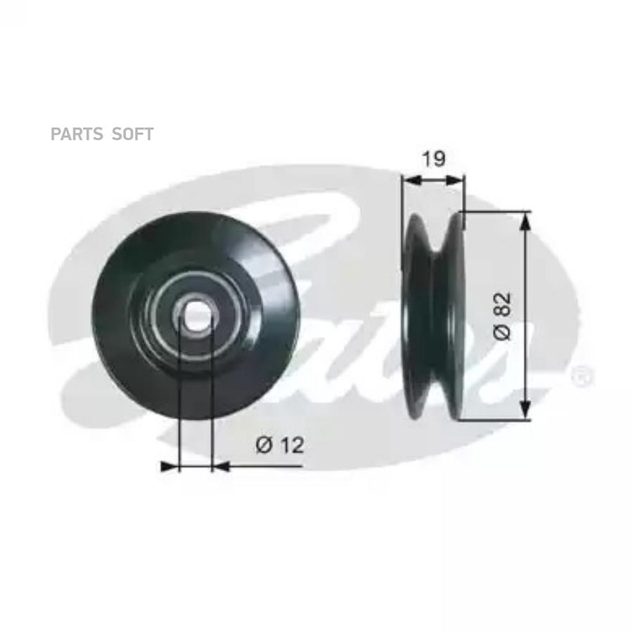 

Gates T36606 7803-21606 // Направляющий Ролик Привода Вспомогательных Агрегатов Drivealign