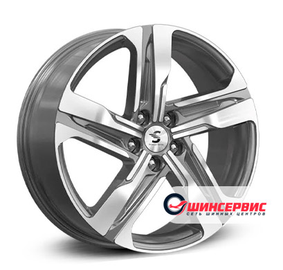

Диски Premium Series КР004 Tucson R19x7.5J 5x114.3 ET53 ЦО67.1, Серый;серебристый, КР004 Tucson