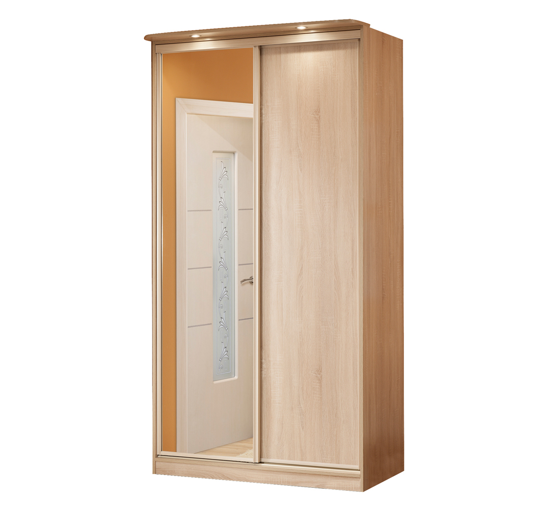 

Шкаф-купе Hoff Home 80333474 123х59,5х229,5, дуб сонома, Бежевый