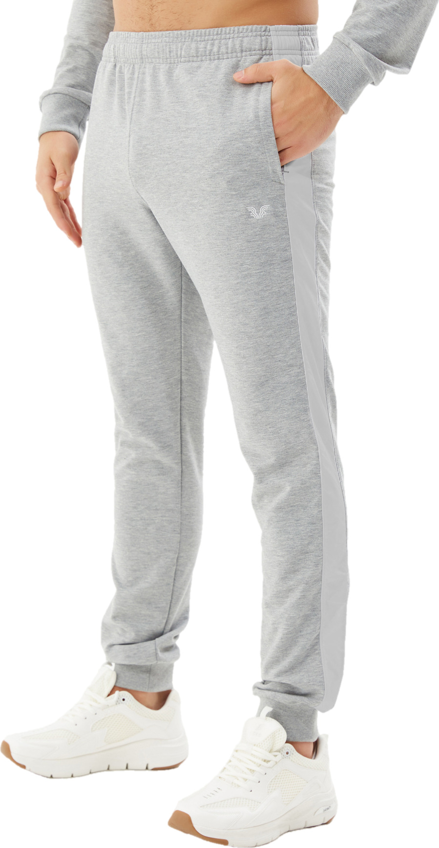 Спортивные брюки мужские Bilcee Men Knitting Pants серые 3XL