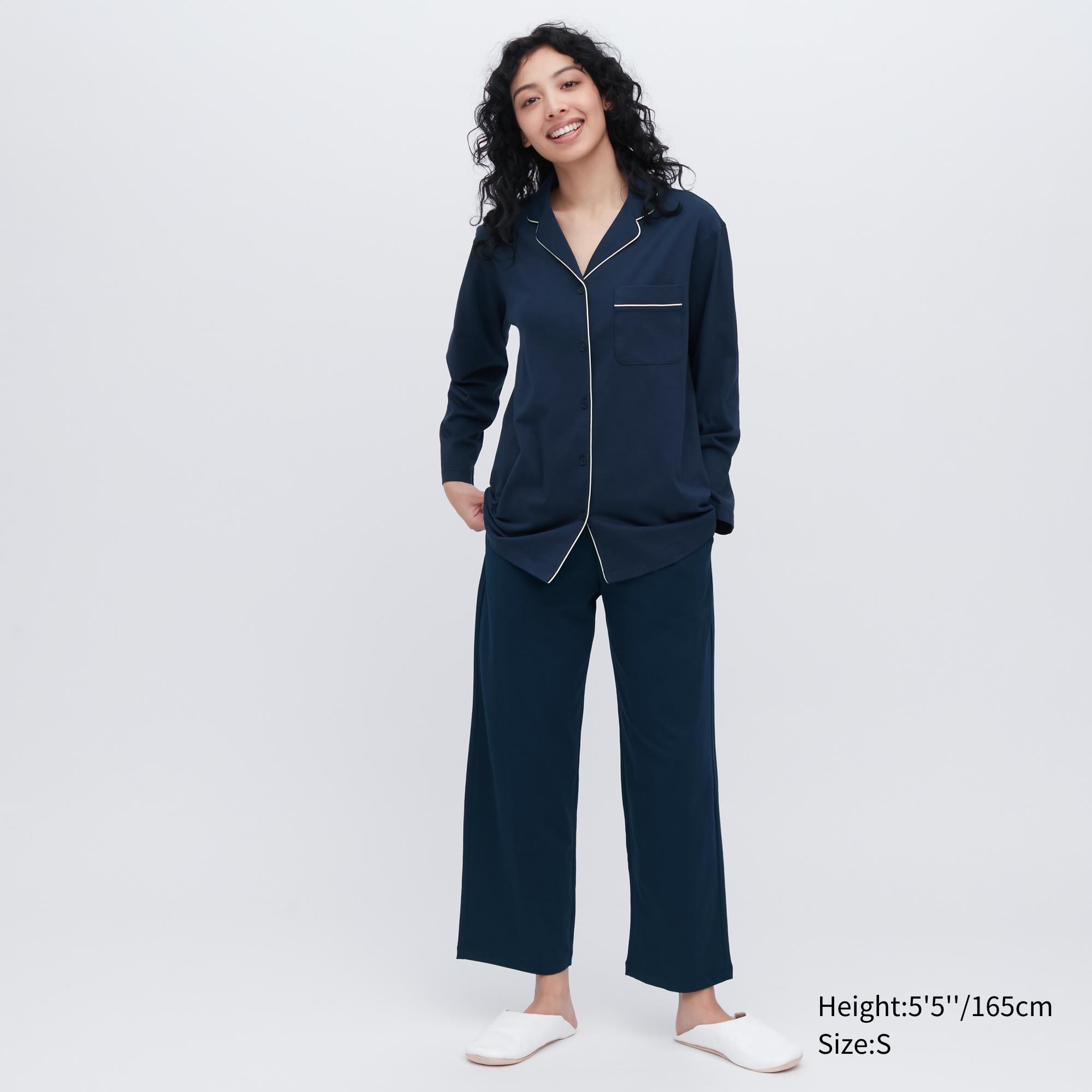 

Пижама женская UNIQLO 454532COL69 синяя XS (доставка из-за рубежа), Синий, 454532COL69