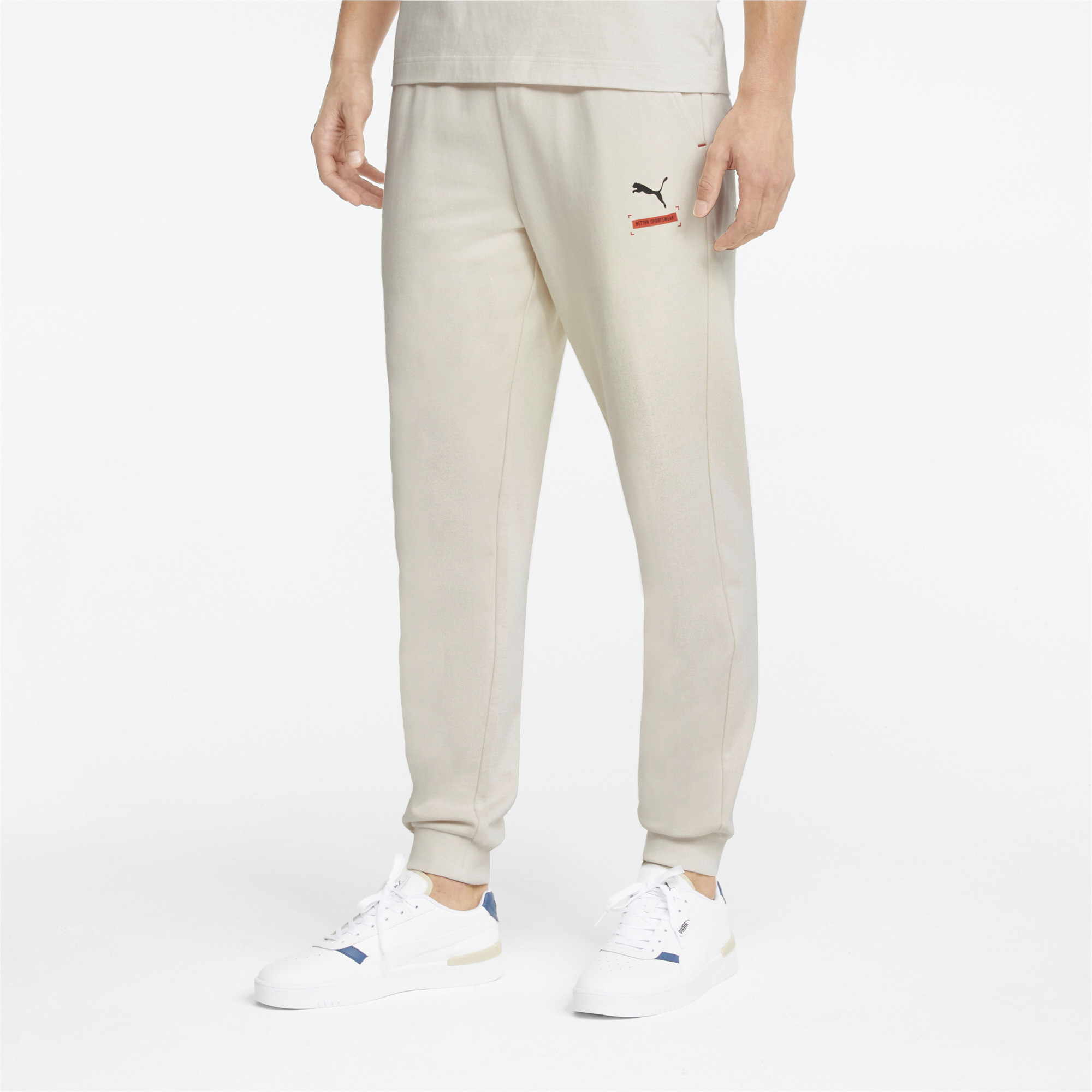 

Брюки мужские PUMA 84746399 белые 2XL, 84746399