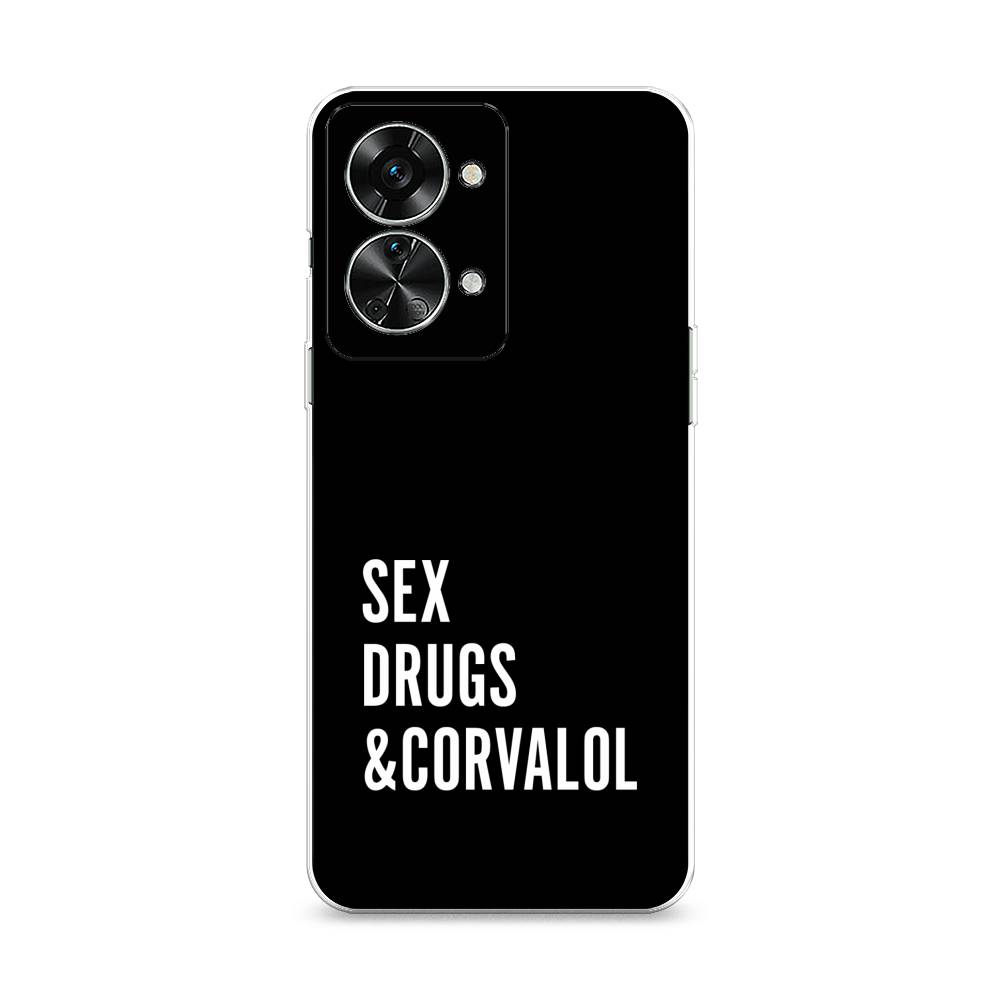 

Чехол на OnePlus Nord 2T "Corvalol", Черный;серый;белый, 153250-6