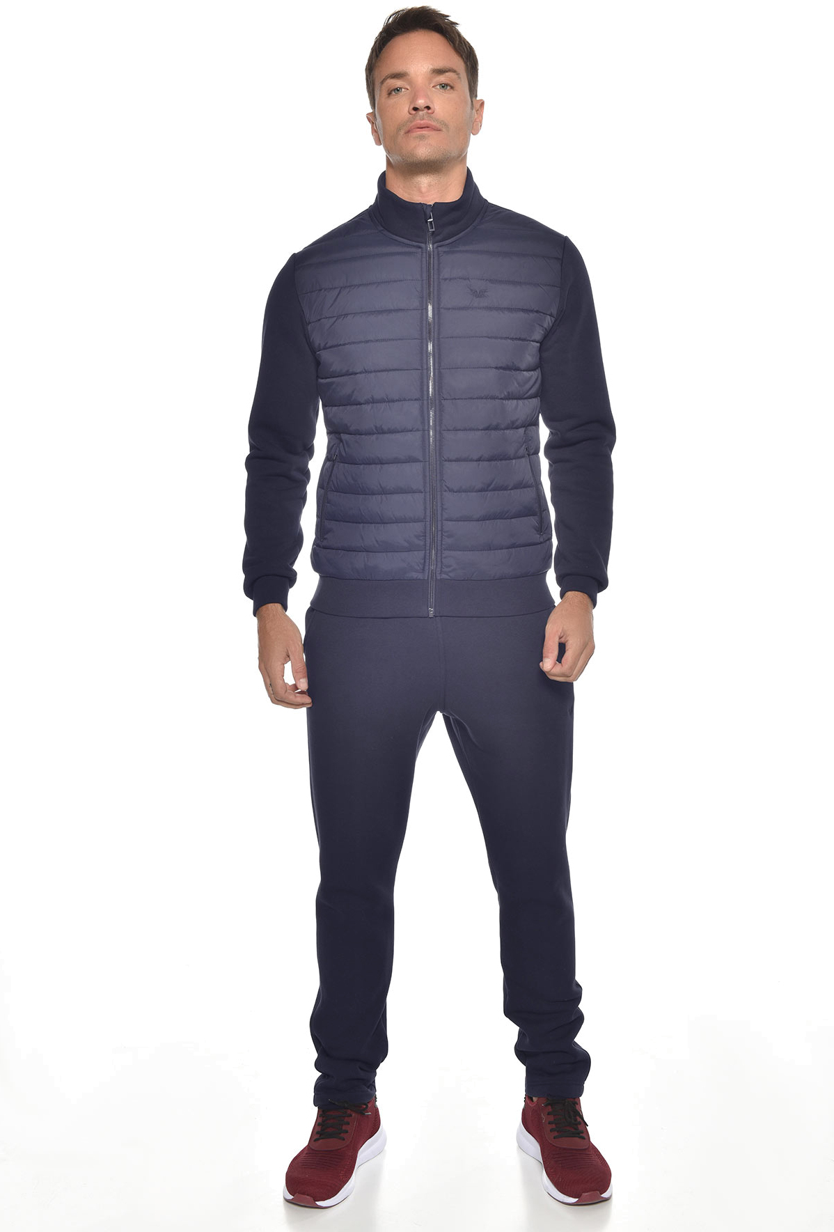 

Костюм мужской Bilcee Men Knitting Tracksuit синий M, Men Knitting Tracksuit