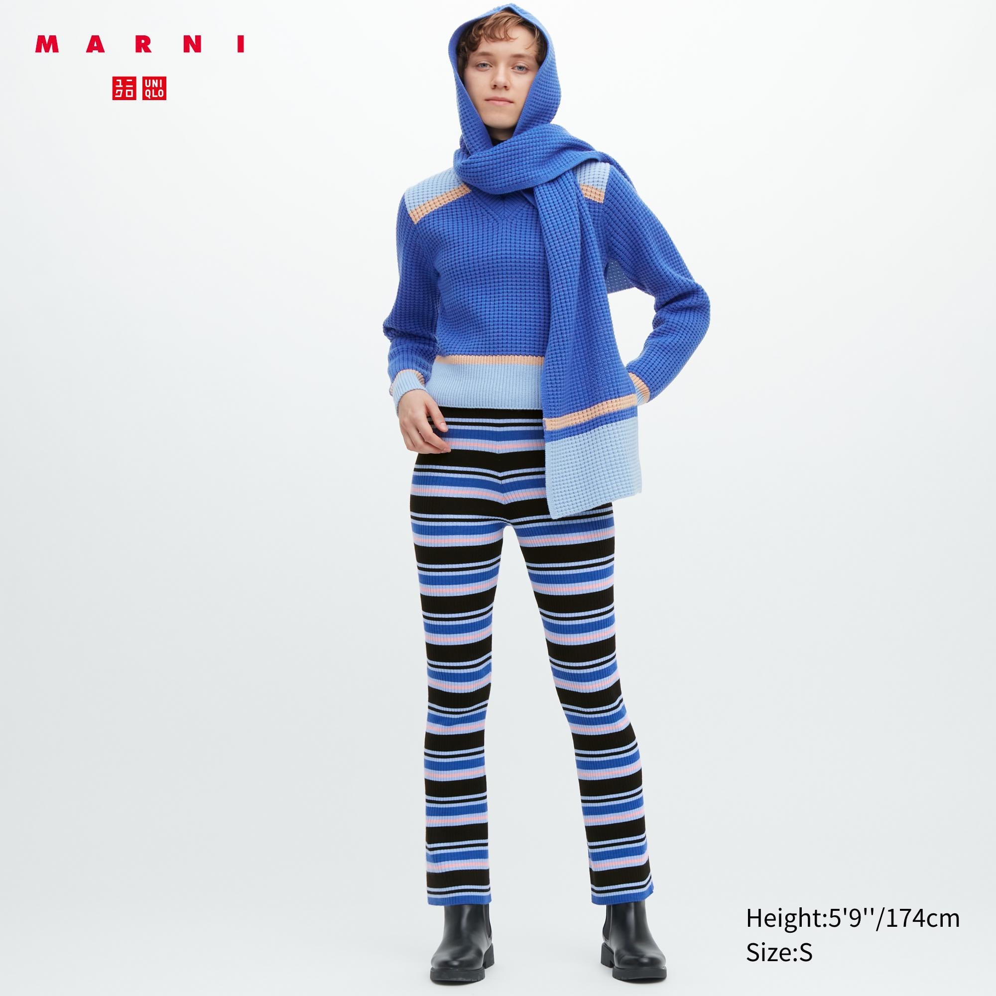 

Брюки женские UNIQLO 457959COL65 синие S (доставка из-за рубежа), 457959COL65