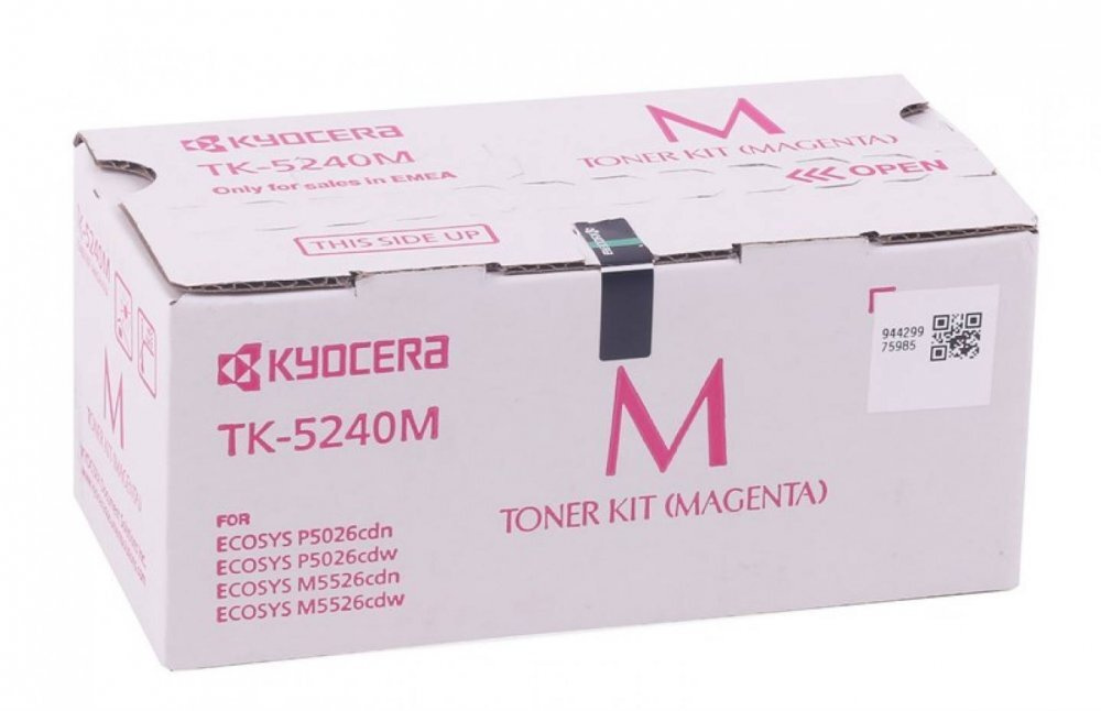 фото Картридж для лазерного принтера kyocera tk-5240m 1t02r7bnl0 пурпурный, оригинальный