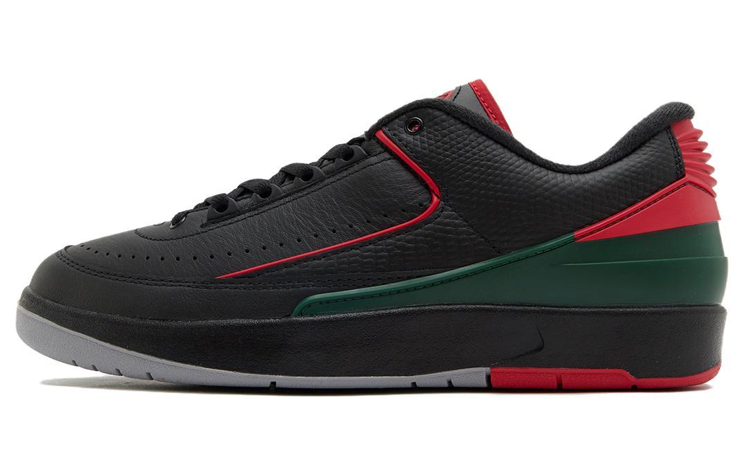 

Кеды унисекс Jordan Air Jordan 2 Low Black Fire Red черные 42 EU, Черный, Air Jordan 2 Low Black Fire Red