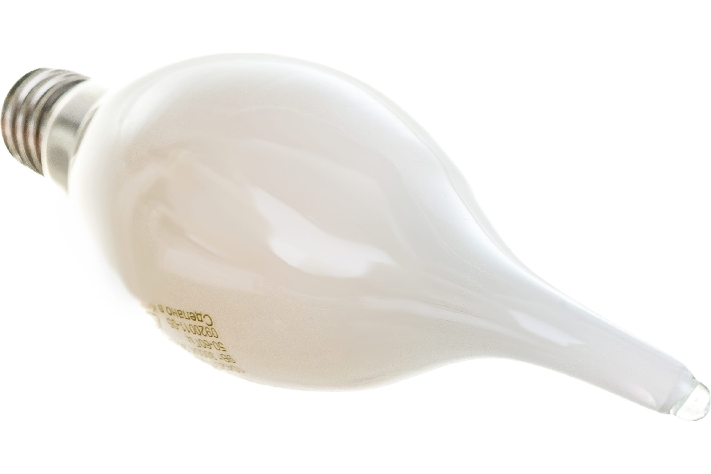 

gauss Лампа Filament Свеча на ветру 9W 590lm 3000К Е14 milky диммируемая LED 1/10/50 10420