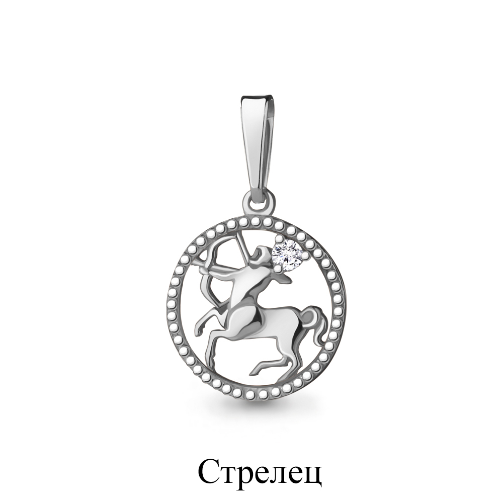 

Кулон из серебра с фианитом Aquamarine Aquamarine 21642А_925_р, 21642А_925_р