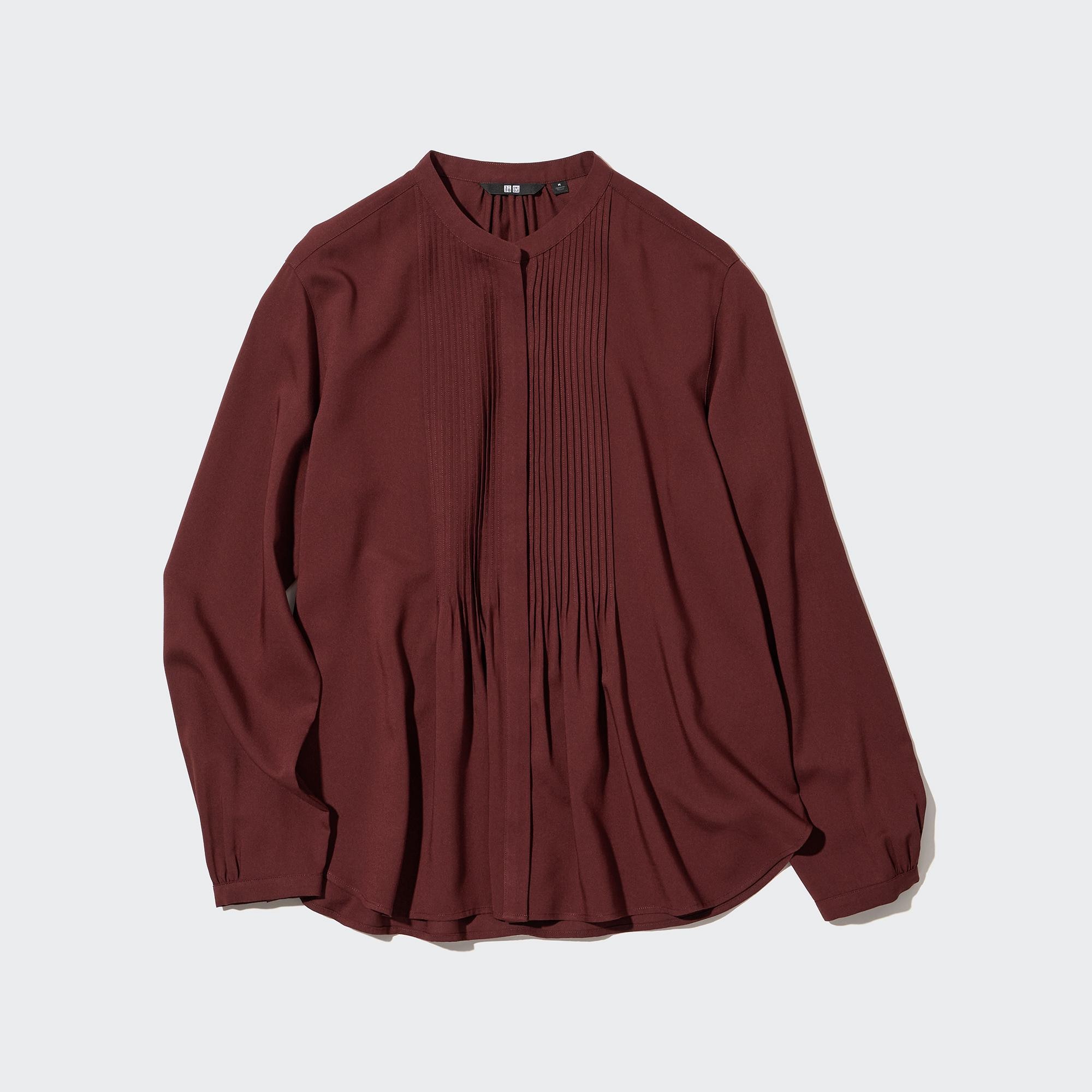 

Блуза женская UNIQLO 451090COL18 красная XS (доставка из-за рубежа), 451090COL18