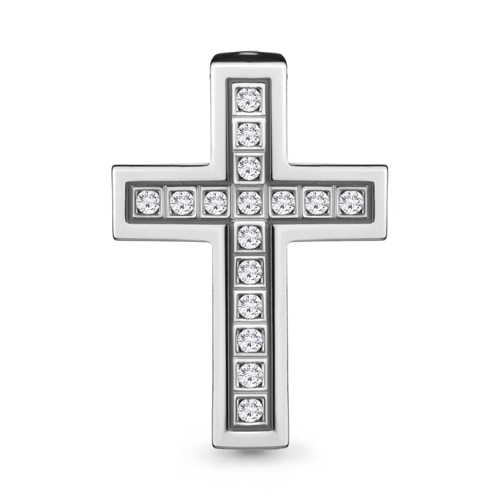 

Кулон из серебра с фианитом Aquamarine Aquamarine 21479А_925_р, 21479А_925_р