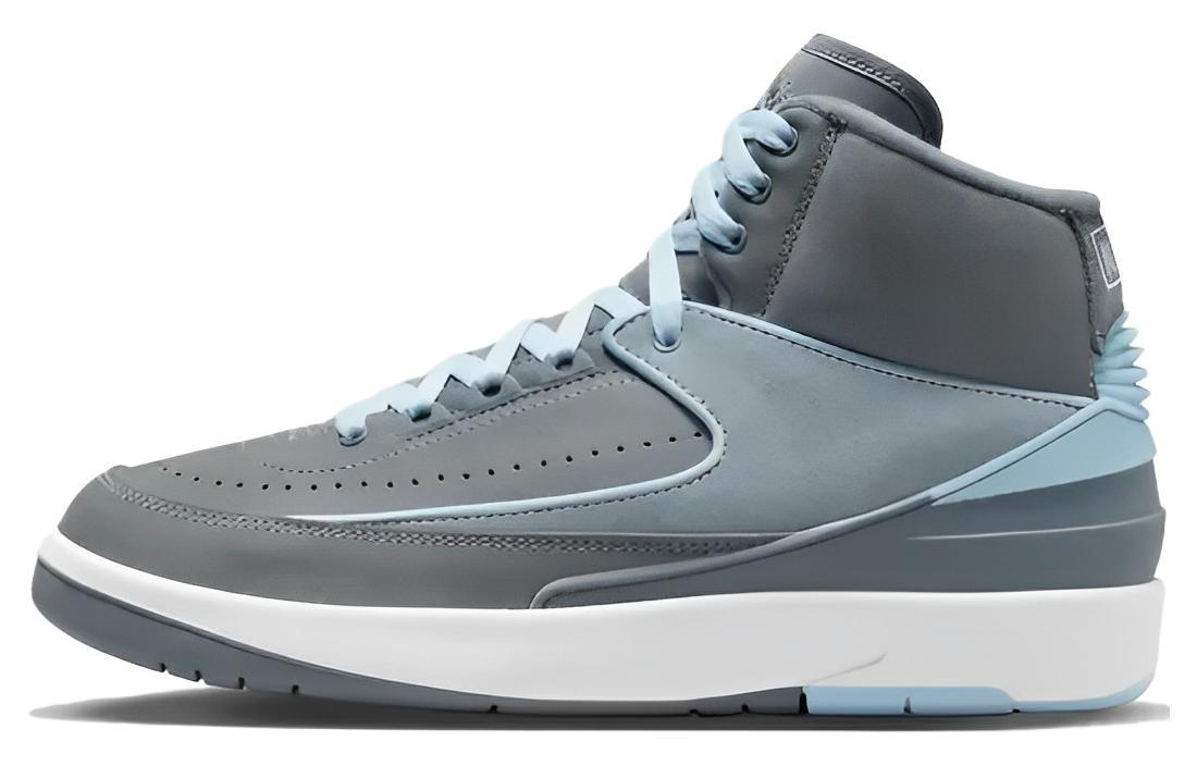 

Кеды унисекс Jordan Air Jordan 2 Cool Grey серые 36 EU, Серый, Air Jordan 2 Cool Grey