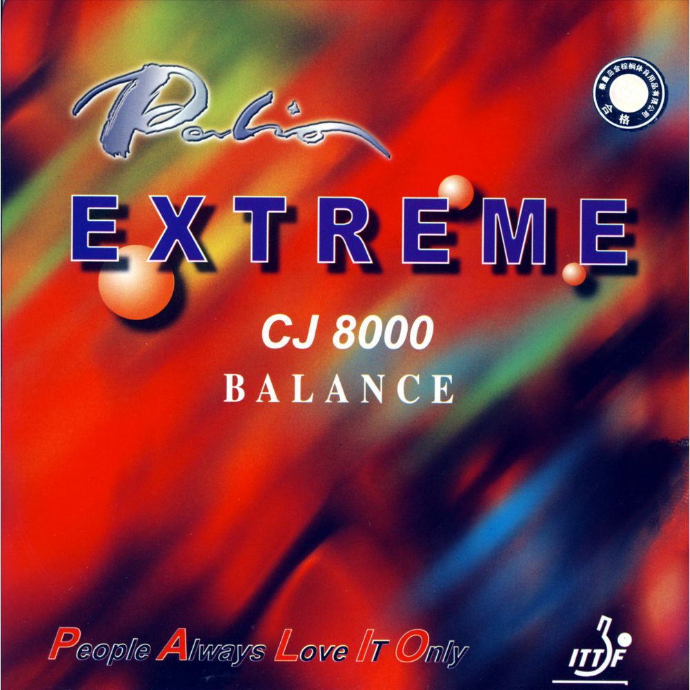 Накладка для ракетки Palio CJ8000 Extreme balance черный, 2.2