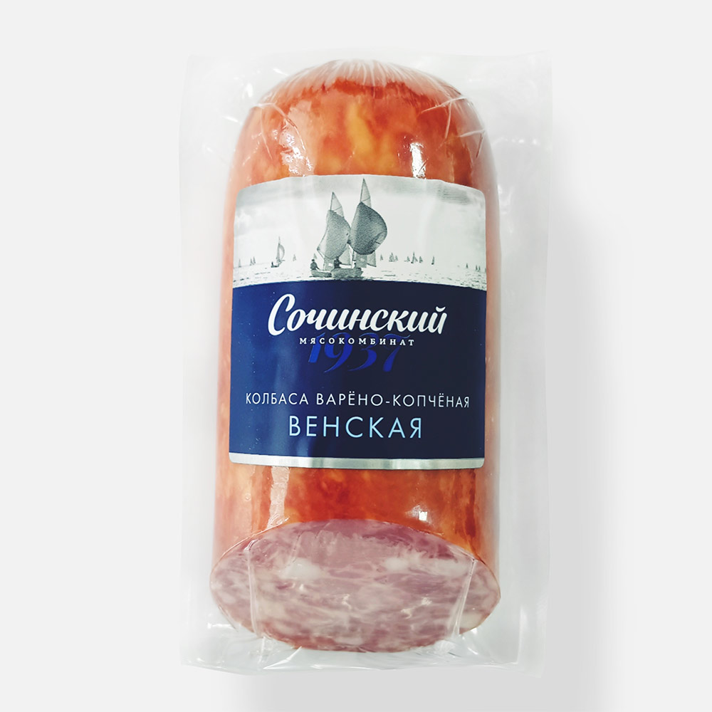 

Колбаса варёно-копченая Сочинский мясокомбинат Венская 300 г