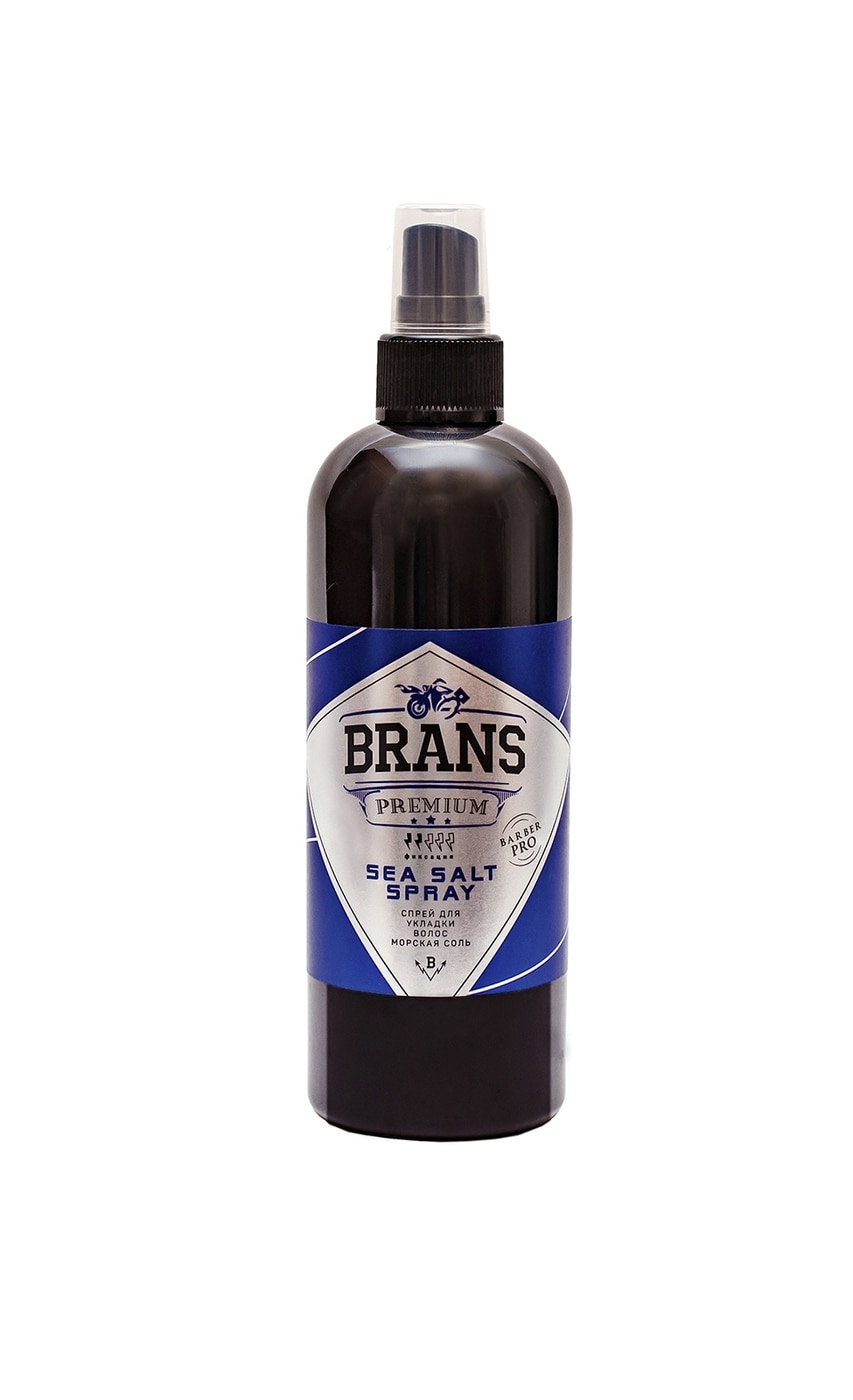 Спрей для укладки волос Морская соль. Brans Premium 100 мл