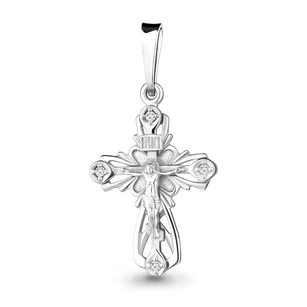 

Кулон из серебра с фианитом Aquamarine Aquamarine 20487А_925_р, 20487А_925_р