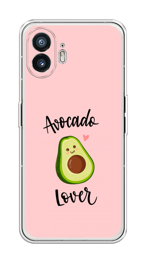 

Чехол на Nothing Phone (2) "Avocado lover", Розовый;зеленый, 3300250-1