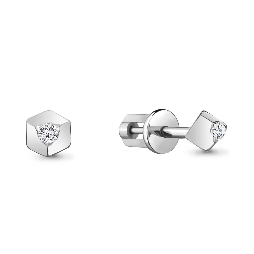 

Серьги из белого золота с бриллиантом Aquamarine Aquamarine 941958_585_бз, 941958_585_бз