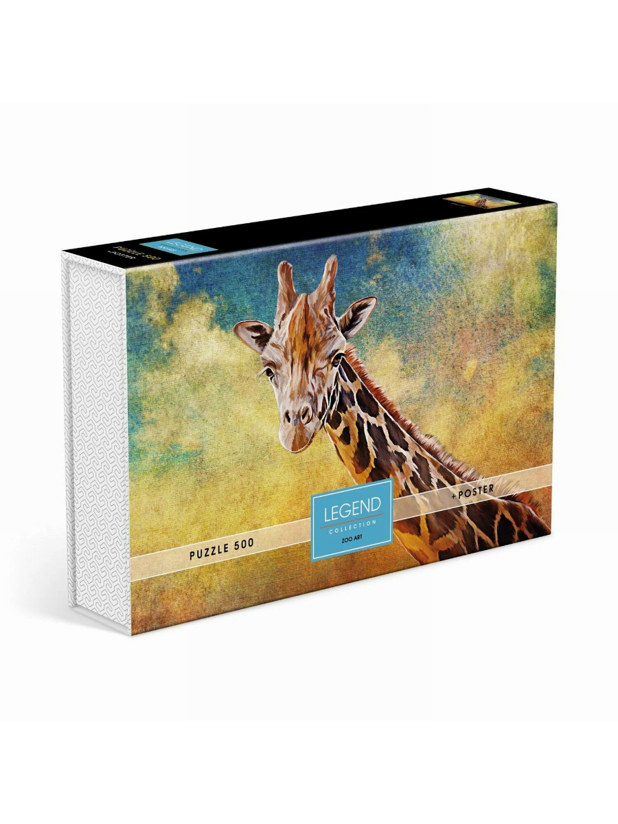 

Hatber Пазл Premium Legend ZooArt Жираф 480х330мм 500 эл. 500ПЗ2-28500, 500ПЗ2-28500