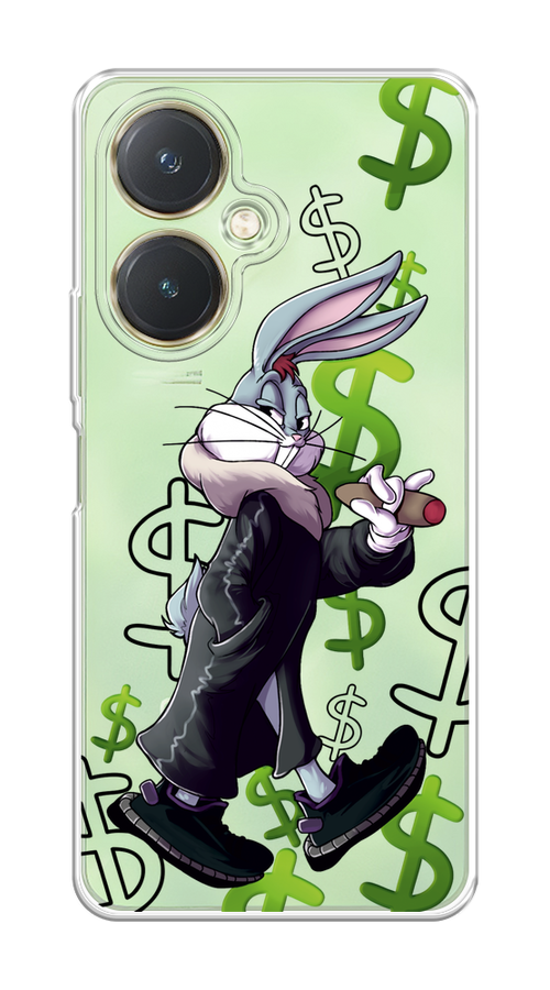 

Чехол на Vivo Y27 4G "Rich Bugs Bunny", Зеленый;черный;голубой, 269150-1