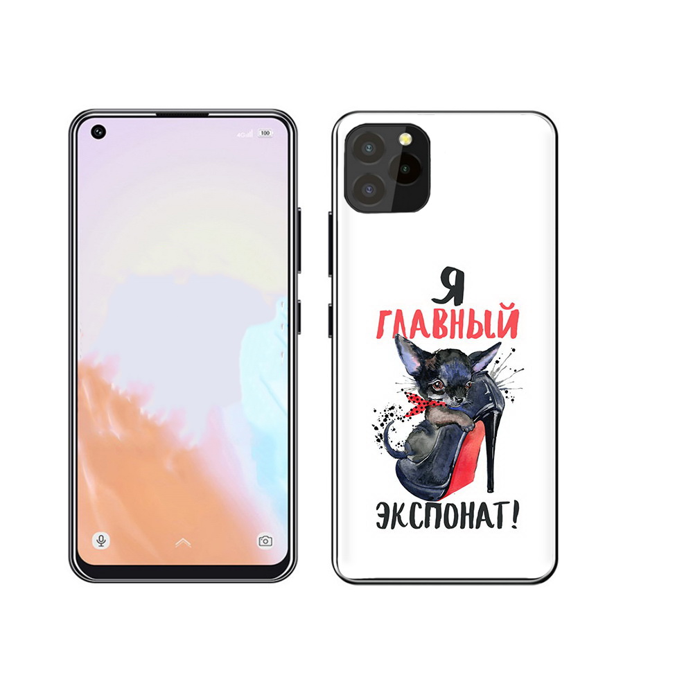 

Чехол MyPads Tocco для Oukitel C21 Pro главный экспонат, Прозрачный, Tocco