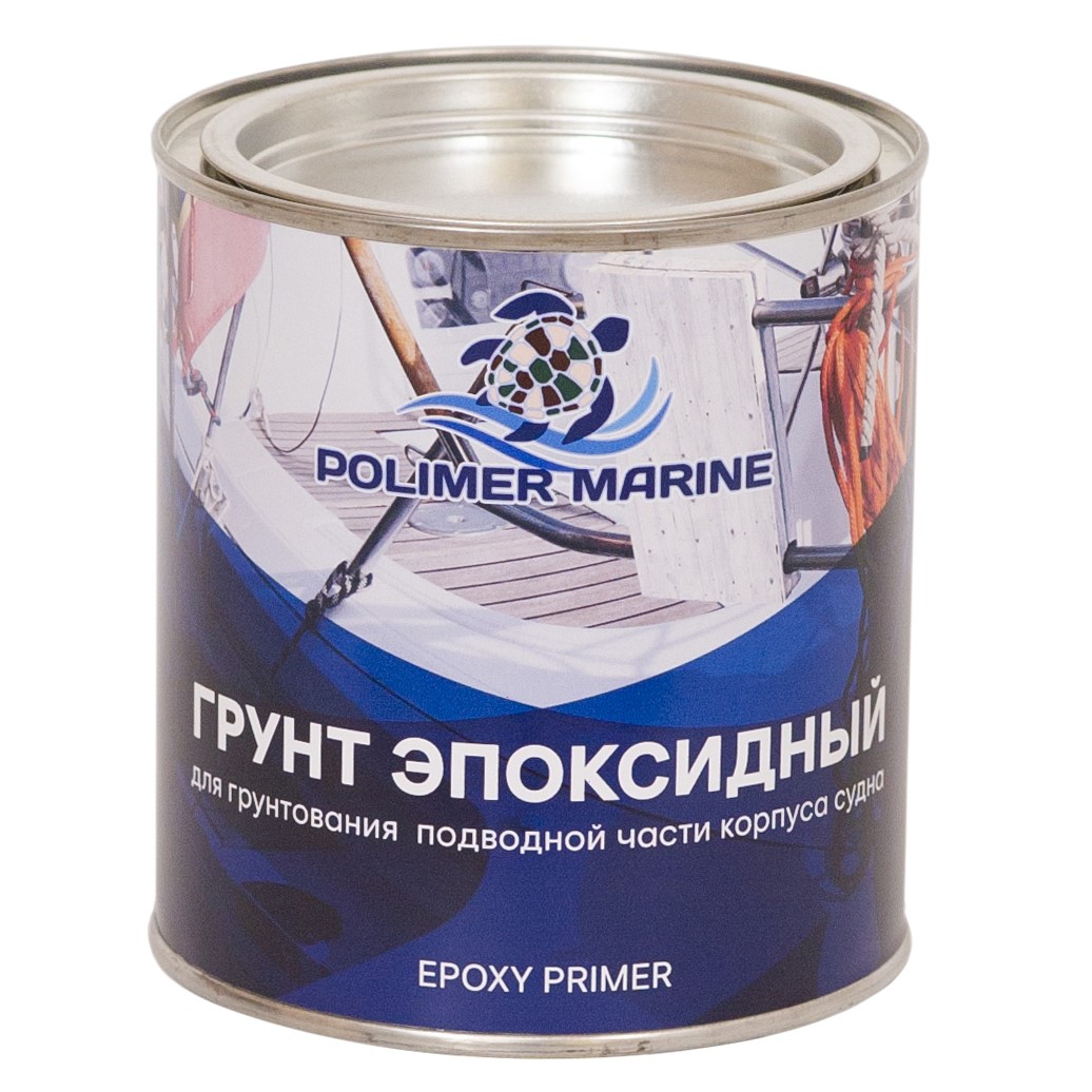 фото Грунт polimer marine эпоксидный двухкомпонентный 2к 1 кг