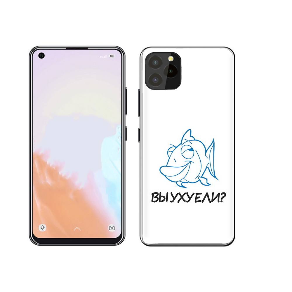 

Чехол MyPads Tocco для Oukitel C21 Pro вы ухуели, Прозрачный, Tocco
