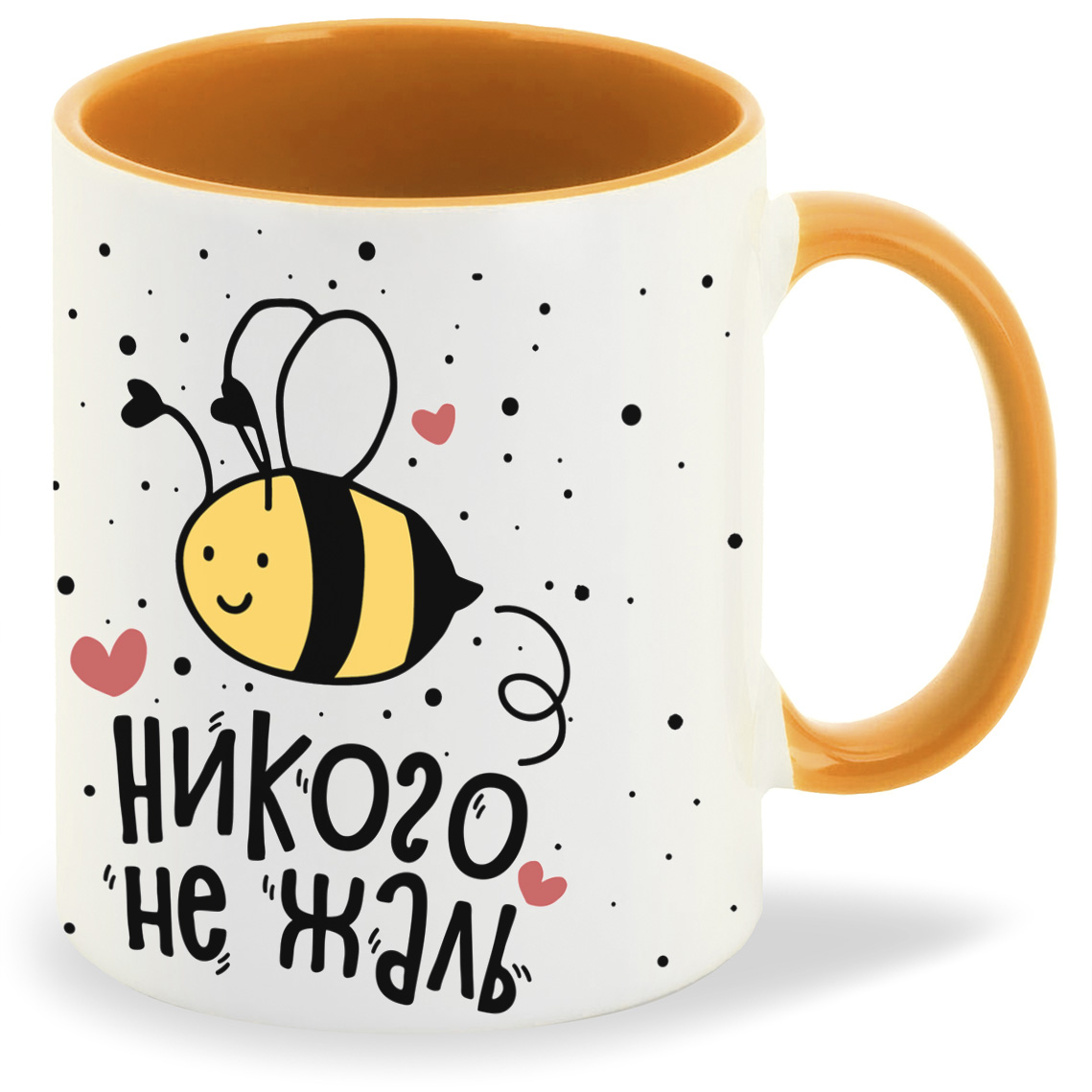 

Кружка CoolPodarok Прикол Никого не жаль, Прикол Никого не жаль